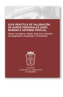 Guia Practica De Valoracion De Daños Personales 2020: Baremo
