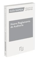 Guia Rapida Nuevo Reglamento De Auditoria