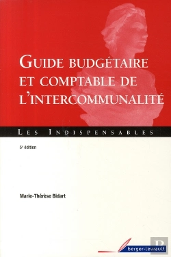 Bertrand.pt - Guide Budgétaire Et Comptable De L'Intercommunalité