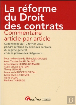Bertrand.pt - Guide Commente De La Reforme Du Droit Des Contrats