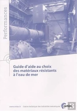 Bertrand.pt - Guide D'Aide Au Choix Des Matériaux Résistants À L'Eau De Mer