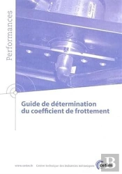Guide De Détermination Du Coefficient De Frottement (Performances, 9q78)