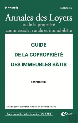 Bertrand.pt - Guide De La Copropriété Des Immeubles Bâtis