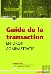 Guide De La Transaction En Droit Administratif
