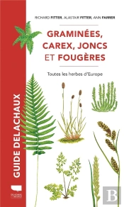 Guide Delachaux : Graminées, Carex, Joncs Et Fougères : Toutes Les Herbes D'Europe