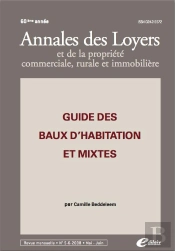 Guide Des Baux D'Habitation Et Mixtes