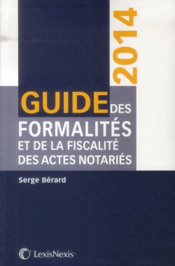 Bertrand.pt - Guide Des Formalites Et De La Fiscalite Des Actes Notaries 2014
