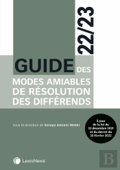 Guide Des Modes Amiables De Règlements Des Différends (Édition 2022/2023)
