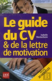 Guide Du Cv Et De La Lettre De Motivation