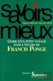 Guide D'Un Petit Voyage Dans L'Oeuvre De Francis Ponge