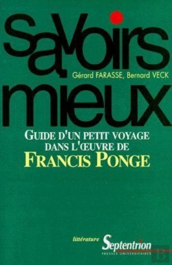 Bertrand.pt - Guide D'Un Petit Voyage Dans L'Oeuvre De Francis Ponge