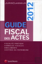 Guide Fiscal Des Actes 1er Semestre 2012
