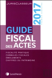 Guide Fiscal Des Actes 1er Semestre 2017