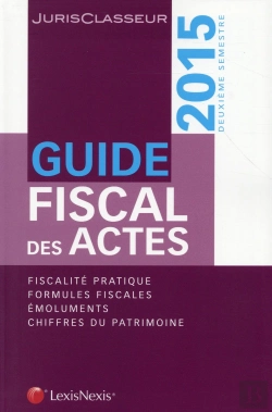 Bertrand.pt - Guide Fiscal Des Actes 2e Semestre 2015