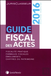Guide Fiscal Des Actes - 2eme Semestre 2016