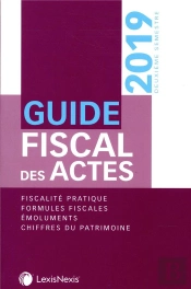Guide Fiscal Des Actes 2eme Semestre 2019