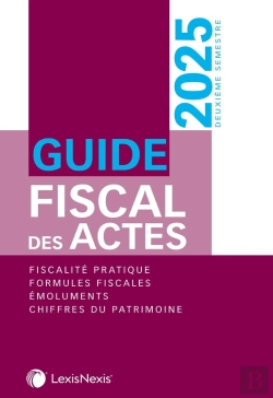 Bertrand.pt - Guide Fiscal Des Actes 2ème Semestre 2025