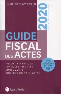 Bertrand.pt - Guide Fiscal Des Actes ; Fiscalite Pratique (Édition 2020)