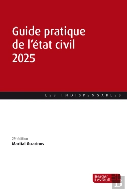 Bertrand.pt - Guide Pratique De L'État Civil (Édition 2025)