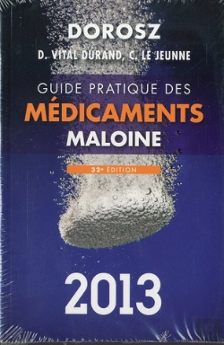 Bertrand.pt - Guide Pratique Maloine Des Medicaments, 32e Edition 2013