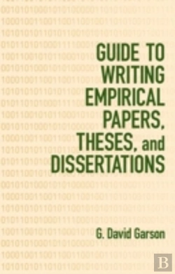 Bertrand.pt - Guide To Writing Empirical Papers, Theses, And Dissertations