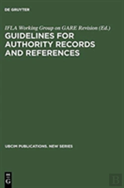 Bertrand.pt - Guidelines For Authority Records And References