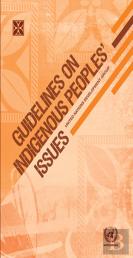 Guidelines On Indigenous Peoples' Issues