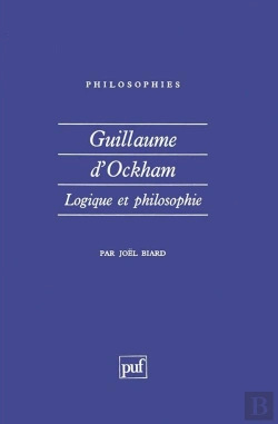 Bertrand.pt - Guillaume D'Ockham. Logique Et Philosophie