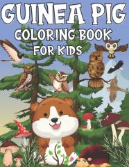 Guinea Pig Coloring Book For Kids