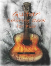 Guitar Coloring Book For Kids