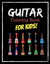 Guitar Coloring Book For Kids