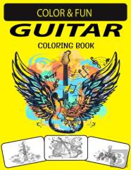 Guitar Coloring Book