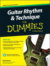 Guitar Rhythm And Techniques For Dummies, Book + Online Video And Audio Instruction