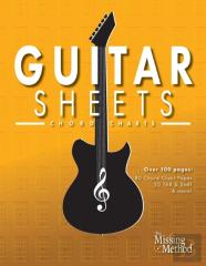 Guitar Sheets Chord Chart Paper