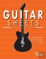 Guitar Sheets Staff Paper