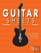 Guitar Sheets Staff Paper