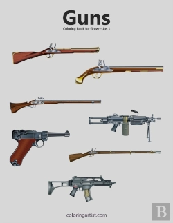 Bertrand.pt - Guns Coloring Book For Grown-Ups 1