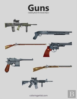 Bertrand.pt - Guns Coloring Book For Grown-Ups 2