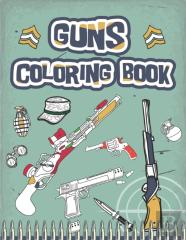 Guns Coloring Book