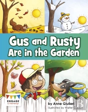Gus And Rusty Are In The Garden