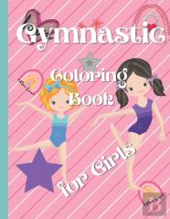 Gymnastic Coloring Book For Girls