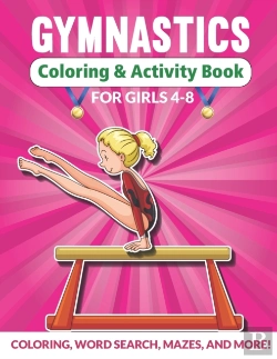 Bertrand.pt - Gymnastics Coloring & Activity Book For Girls 4-8