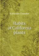 Habits Of California Plants