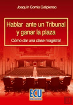 Bertrand.pt - Hablar Ante Un Tribunal Y Ganar La Plaza