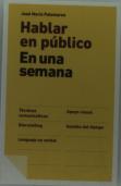 Hablar En Público En Una Semana