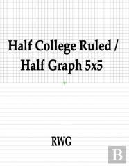 Half College Ruled / Half Graph 5x5