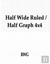 Half Wide Ruled / Half Graph 4x4