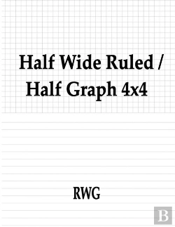 Bertrand.pt - Half Wide Ruled / Half Graph 4x4