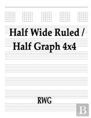 Half Wide Ruled / Half Graph 4x4