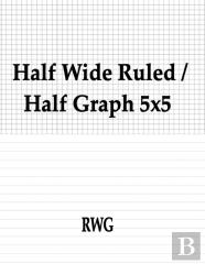 Half Wide Ruled / Half Graph 5x5